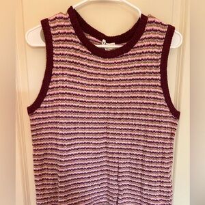 Ava & Viv Multicolor Striped Knit Top